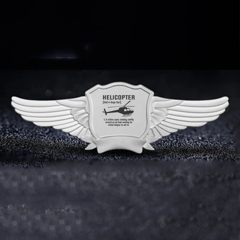 Helicopter Badge - view 6