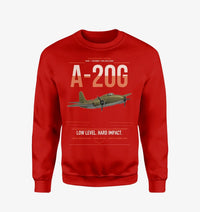 Thumbnail for A-20G Havoc design on red sweatshirt