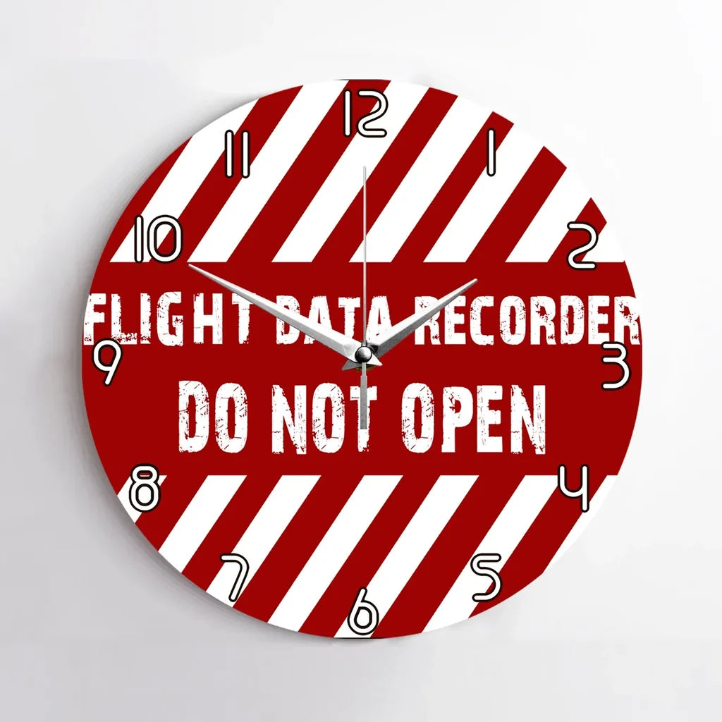 Flight Data Recorder Wall Clock - view 2