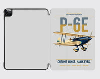 Thumbnail for Curtiss P-6E Hawk design on light gray ipad tablet case