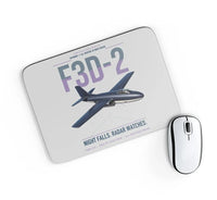 Thumbnail for F3D-2 Skyknight design on light gray rectangle mouse pad
