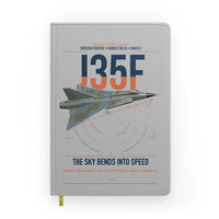 Thumbnail for Saab J 35F Draken design on light gray notebook