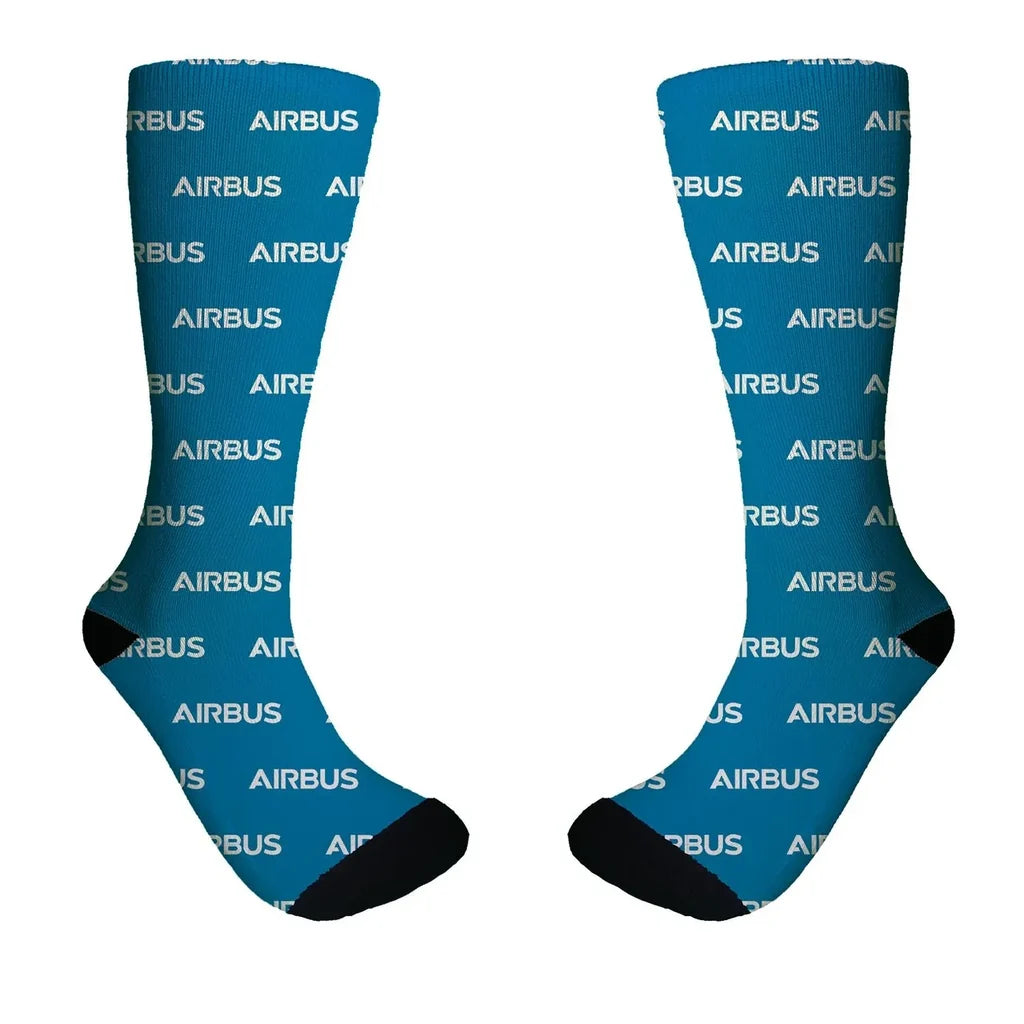 Airbus & Text Socks - view 6