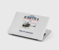 Thumbnail for Sud Aviation SE 3130 Alouette II design on light gray MacBook case
