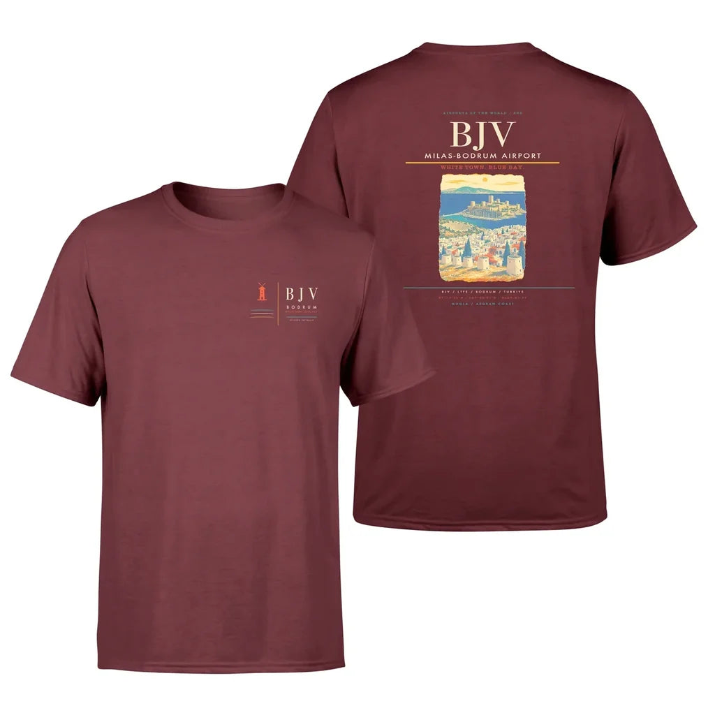 Milas-Bodrum Airport BJV - Dark Red