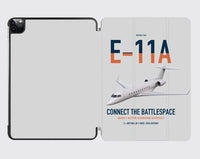 Thumbnail for E-11A BACN design on light gray ipad tablet case