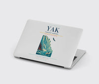 Thumbnail for Yakutat Airport (YAK) design on light gray MacBook case