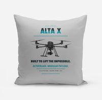 Thumbnail for Freefly Alta X design on light gray pillow