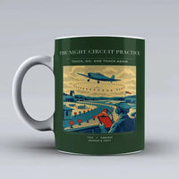 Thumbnail for VINTAGE G4395 - The Night Circuit Practice - Ceramic Mug design on darkgreen