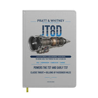 Thumbnail for JT8D design on light gray notebook