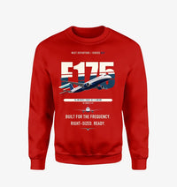 Thumbnail for Embraer E175 design on red sweatshirt
