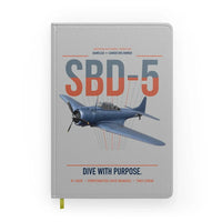 Thumbnail for SBD-5 Dauntless design on light gray notebook