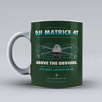 Thumbnail for Matrice 4T Mug design on dark green dji