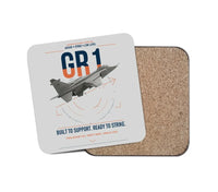 Thumbnail for SEPECAT Jaguar GR1 design on light gray 1 piece coaster