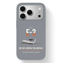 Thumbnail for E-3 Sentry AWACS design on gray magsafe iphone case, for iPhone 17 Pro