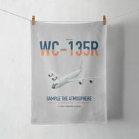 Thumbnail for WC-135R Constant Phoenix design on light gray towel