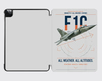 Thumbnail for Dassault Mirage F1C design on light gray ipad tablet case