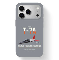 Thumbnail for T-7A Red Hawk design on gray magsafe iphone case, for iPhone 17 Pro