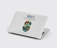 Thumbnail for Missoula Montana Airport (MSO) design on light gray MacBook case