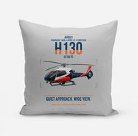 Thumbnail for Airbus H130 design on light gray pillow