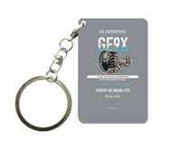 Thumbnail for GE9X Key Chain design on gray key chain
