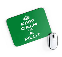 Thumbnail for Keep Calm I'm A Pilot Mouse Pad - view 6