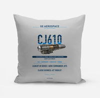 Thumbnail for CJ610 design on light gray pillow