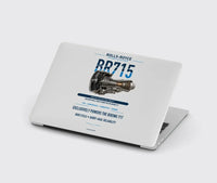 Thumbnail for BR715 design on light gray MacBook case