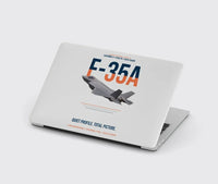 Thumbnail for F-35A Lightning II Quiet Profile Total Picture design on light gray MacBook case