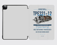 Thumbnail for TPE331-12 design on light gray ipad tablet case