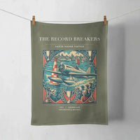 Thumbnail for VINTAGE G4030 - The Record Breakers - Designed Towels design on greenarmy