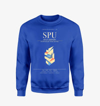 Thumbnail for Split Airport SPU Sweatshirt - Blue
