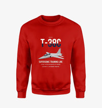 Thumbnail for T-38C Talon design on red sweatshirt