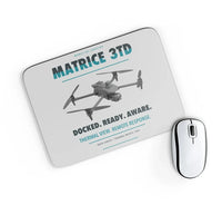 Thumbnail for DJI Matrice 3TD design on light gray rectangle mouse pad