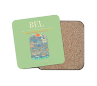 Thumbnail for Belem Val de Cans - Julio Cezar Ribeiro International Airport BEL Coaster 1-Piece - Light Green