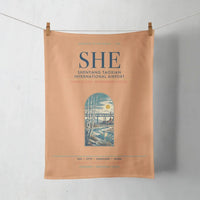 Thumbnail for Shenyang Taoxian International Airport (SHE) design on orange towel
