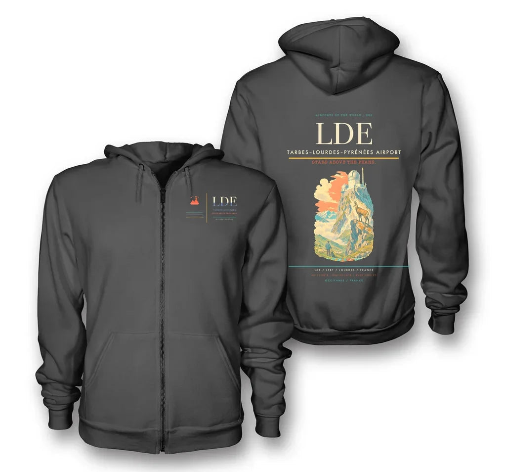 Tarbes–Lourdes–Pyrénées Airport LDE Dark Gray