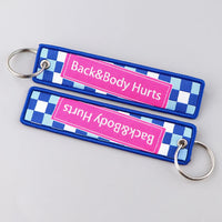 Thumbnail for Back&Body Hurts Key Chain - view 6