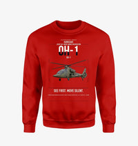 Thumbnail for Kawasaki OH-1 design on red sweatshirt