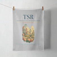 Thumbnail for Timișoara Traian Vuia International Airport (TSR) design on light gray towel