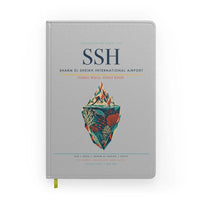 Thumbnail for Sharm El Sheikh International Airport (SSH) design on light gray notebook