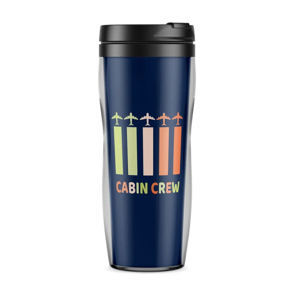 Colourful Cabin Crew Travel Mug - view 6