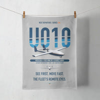 Thumbnail for Airbus U010 Aliaca Fixed-wing design on light gray towel