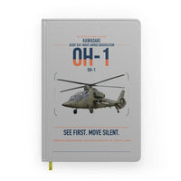 Thumbnail for Kawasaki OH-1 design on light gray notebook