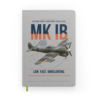 Thumbnail for Hawker Typhoon Mk IB design on light gray notebook
