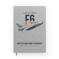 Thumbnail for English Electric Lightning F6 design on light gray notebook