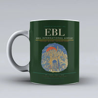 Thumbnail for International Airport EBL Mug design on dark green erbil