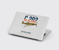 Thumbnail for Macchi C.202 Folgore design on light gray MacBook case