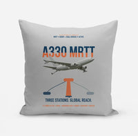 Thumbnail for Airbus A330 MRTT design on light gray pillow