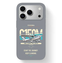 Thumbnail for Cessna 150M design on gray magsafe iphone case, for iPhone 17 Pro